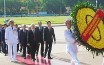 Lãnh đạo Đảng, Nhà nước viếng Chủ tịch Hồ Chí Minh