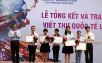 2 học sinh dân tộc thiểu số đạt giải viết thư quốc tế UPU