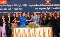 Việt Nam, Lào tăng cường hợp tác trong lĩnh vực lao động