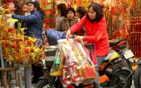 Nhộn nhịp thị trường hàng hóa ngày ông Công, ông Táo