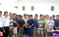 Vũng tàu: Đưa 32 ngư dân gặp nạn trên biển vào bờ an toàn
