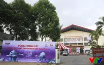 Toàn cảnh khu vực thi đấu vòng Chung kết Robocon Việt Nam 2015