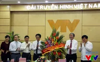 Trưởng ban Tuyên giáo Trung ương Đinh Thế Huynh tới thăm Đài THVN