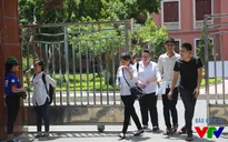 Thí sinh rạng ngời sau khi hoàn thành môn Địa lý