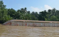 Chưa tìm thấy nạn nhân mất tích vụ chìm sà lan ở Tiền Giang