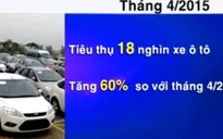 4 tháng đầu năm, Việt Nam tiêu thụ trên 18.000 ô tô