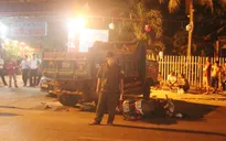 TP.HCM: Xe ben mất lái đâm liên hoàn, 4 người nhập viện