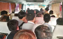 Thái Nguyên: Bắt xe khách 29 chỗ ngồi nhồi nhét 52 người