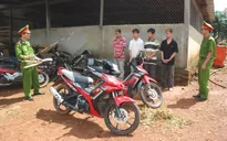 Trộm cắp xe máy liên tỉnh lộng hành tại khu vực ĐBSCL