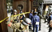 Đền Yasukuni, Nhật Bản xảy ra vụ nổ