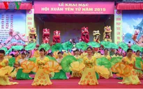 Trải nghiệm dịch vụ bay khinh khí cầu tại hội xuân Yên Tử