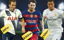 Ronaldo "hít khói" cả Messi lẫn Neymar trong top 100 cầu thủ đắt giá nhất