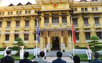 Lễ thượng cờ ASEAN tại trụ sở Bộ Ngoại giao