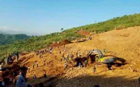 Lở đất ở miền Bắc Myanmar chôn vùi 100 người