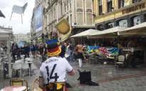 Bạo loạn giữa cổ động viên Đức và Ukraine
