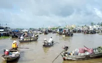 Ngày hội du lịch chợ nổi Cái Răng nhộn nhịp đón du khách
