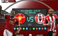 Sunderland – Man Utd: Dạo chơi và 3 điểm? (19h30, 13/2, K+1)