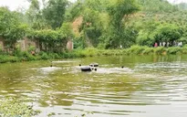 Hà Tĩnh: Dạy con tập bơi, 2 bố con chết đuối thương tâm