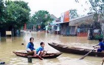 Mưa lớn gây ngập lụt tại Cẩm Xuyên, Hà Tĩnh