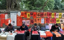 Hội chữ Xuân Bính Thân: Dứt điểm không để ông đồ ngồi cho chữ tại vỉa hè