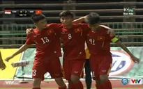 [KT] U16 Việt Nam 3-0 U16 Singapore: 3 điểm dễ dàng!