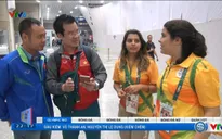 Đoàn phóng viên VTV tác nghiệp Olympic 2016 đã có mặt tại TP Rio de Janeiro