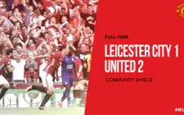 VIDEO Man Utd 2-1 Leicester: Ibra tặng Siêu cúp cho Mourinho