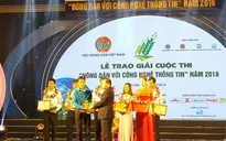 Chủ nhân dự án cam Cao Phong đạt giải Nhất cuộc thi "Nông dân với CNTT"