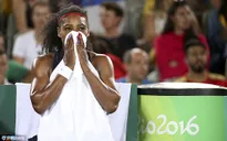 Olympic Rio 2016: Serena Williams bị loại ở vòng 3 nội dung quần vợt đơn nữ bởi tay vợt 21 tuổi