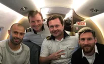 Messi và ĐT Argentina từng ngồi trên chiếc máy bay bị rơi tại Colombia