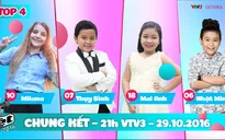 TRỰC TIẾP Chung kết Giọng hát Việt nhí 2016 (21h00, VTV3)