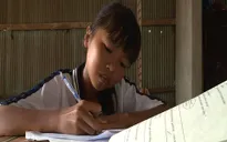 Cô bé vượt lên cuộc sống khó khăn với niềm đam mê học tập