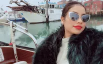 Phạm Hương sành điệu tại Italia