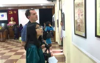 Triển lãm tranh đến trường học