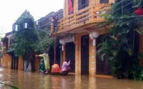 Hội An cấm dân chèo ghe, thuyền đưa đón khách trong mưa lũ