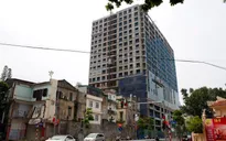 Hôm nay (6/3), chính thức cưỡng chế dỡ phần sai phạm tòa nhà 8B Lê Trực
