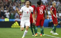 VIDEO EURO 2016: Pha làm bàn ấn tượng của Lewandowski vào lưới Bồ Đào Nha