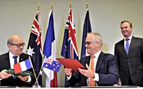 Australia và Pháp ký thỏa thuận đóng tàu ngầm