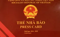 Thu hồi thẻ nhà báo của một Phó Tổng biên tập