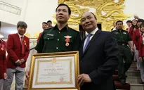 Thủ tướng Nguyễn Xuân Phúc gặp gỡ và chúc mừng đoàn Thể thao Việt Nam
