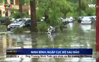 Ninh Bình: Ngập cục bộ sau bão