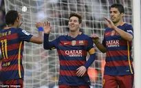 Messi ghi hattrick, Barcelona nhẹ nhàng chiếm ngôi đầu La Liga