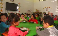 Bình Định: Thực hiện bán trú cho trẻ mầm non xã bãi ngang