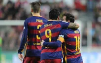 Thắng nhàn Gijon, Barcelona độc chiếm ngôi đầu La Liga