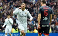 Ronaldo ghi 4 bàn, Real Madrid nghiền nát Celta Vigo bằng mưa gôn