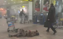 VIDEO: Thời khắc xảy ra vụ nổ bom ở sân bay Brussels (Bỉ)