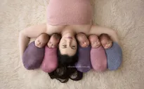 Bà mẹ sinh năm chụp ảnh cực yêu bên các con