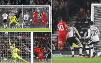 VIDEO, Derby County 0-3 Liverpool: Tiếp đà thăng hoa