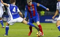 Real Sociedad 1 - 1 Barcelona: Chia điểm nhọc nhằn