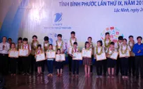 Vinh danh 42 giải thưởng sáng tạo thanh thiếu niên, nhi đồng tỉnh Bình Phước